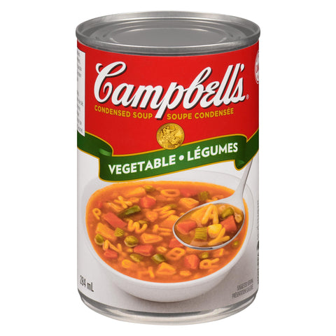 Campbell'S Soup Vegetable - 12 Cans, 284Ml Each - Stocked Cases