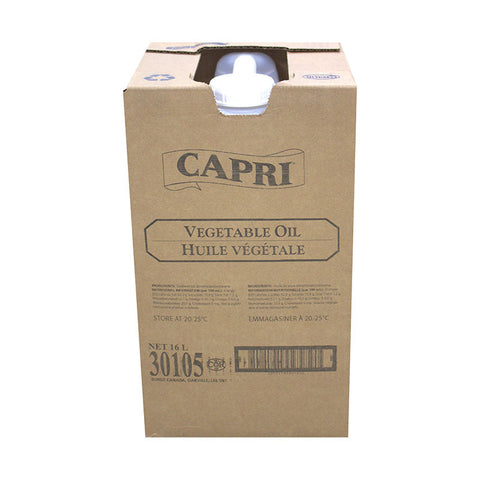 Capri - Vegetable Oil Box - 16 L