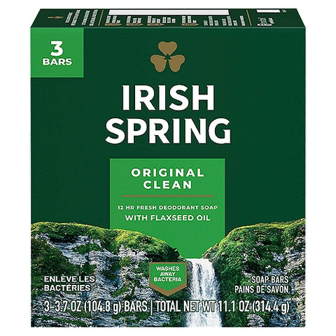 Irish Spring Soap Bar Original (3 X 18 Bars)