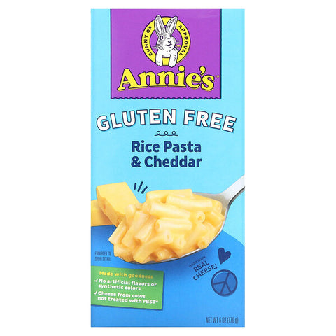 Annie'S Gf White Cheddar Mac & Cheese - 12 Packs, 170G Each - Stocked Cases