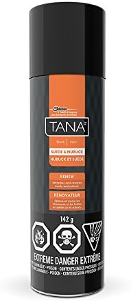 Tana Shoe Renew Suede & Nubuck Black - 12 Cans, 142G Each
