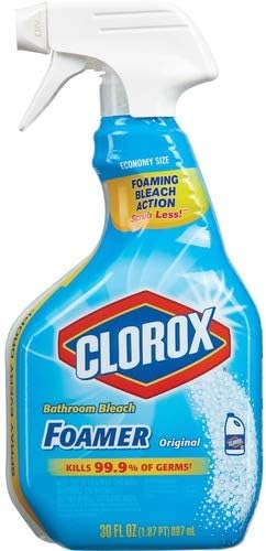 Clorox Bleach Foamer Bathroom Cleaner (9 X 887Ml) - Stocked Cases
