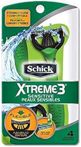 Schick X-Treme 3 Sensitive Razors - 12 Packs, 4'S Each