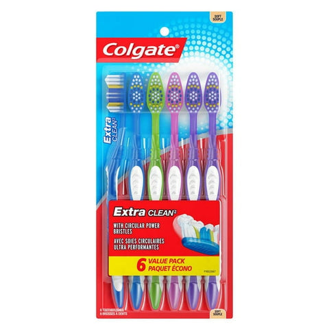 Colgate Toothbrush Soft Extra Clean (6 Pack)