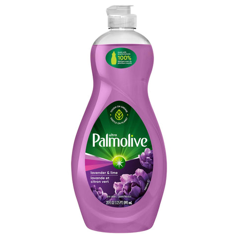 Palmolive Dish Liquid Ultra Lavender & Lime 591Ml - Pack Of 9 - Stocked Cases