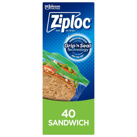 Ziploc Sandwich Bags (12X40'S)