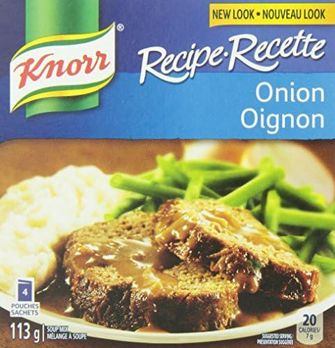 Knorr Lipton Soup Mix Onion Recipe - 16 Packs, 113G Each - Stocked Cases