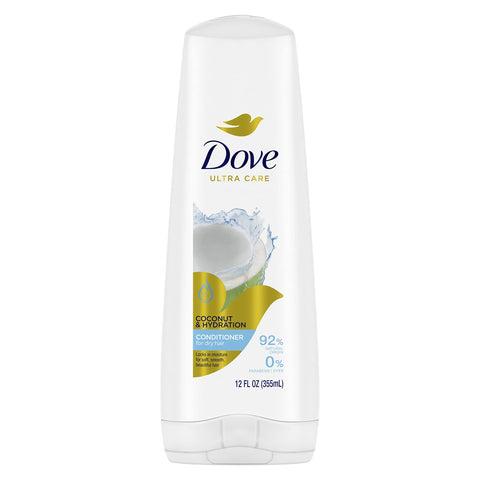Dove Conditioner Coconut & Hydration - 6 Packs, 355Ml Each - Stocked Cases