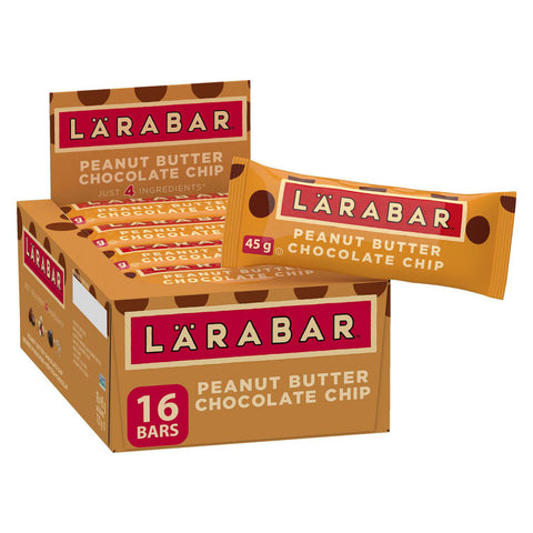 Larabar Peanut Butter & Chocolate Chip (16X45G)