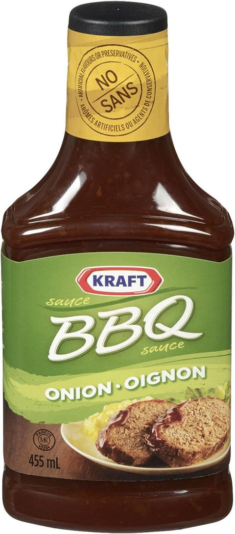 Kraft BBQ Sauce Onion (10X455ML)