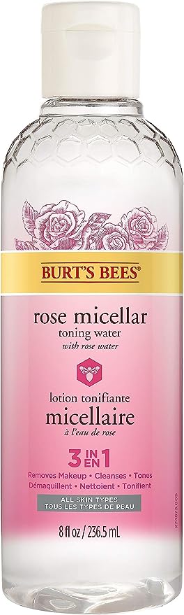 Burts Bees Micellar Toning Water Rose - 3 X 235Ml - Stocked Cases