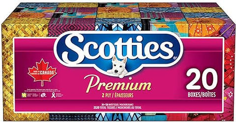 Scotties Facial Tissue Premium 2-Ply (20 X 126)