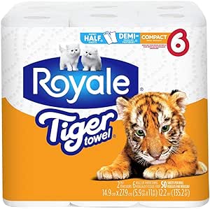Royale Tiger Towel (4 X 6)