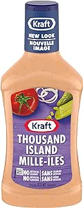 Kraft Dressing Thousand Island - Pack Of 10, Size: 475Ml - Stocked Cases
