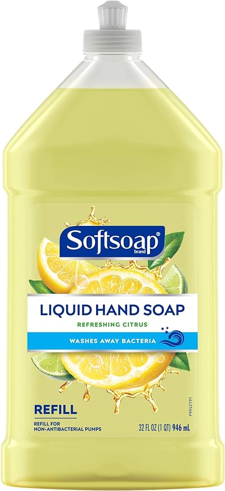 Soft Soap Liquid Hand Soap Refill (9 X 946ML)