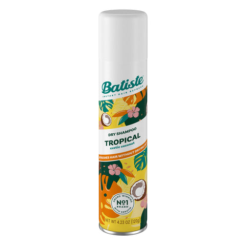 Batiste Dry Shampoo Tropical - 6 Packs, 200Ml Each - Stocked Cases