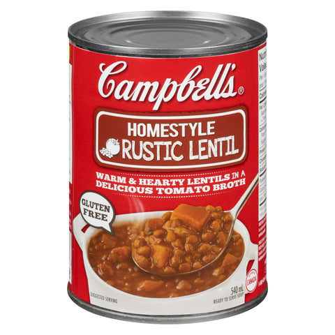 Campbell'S Rts Soup Rustico Lentil - 24 x 540Ml - Stocked Cases