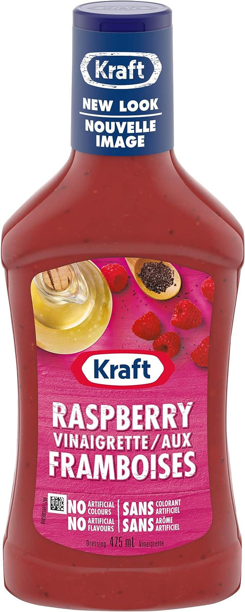 Kraft Dressing Raspberry Vinaigrette - Pack Of 10, Size: 475Ml - Stocked Cases