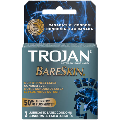 Trojan Condoms Bare Skin (48 X 3'S)