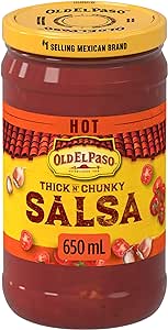 Old El Paso Hot Salsa - 12 Bottles, 650Ml Each - Stocked Cases