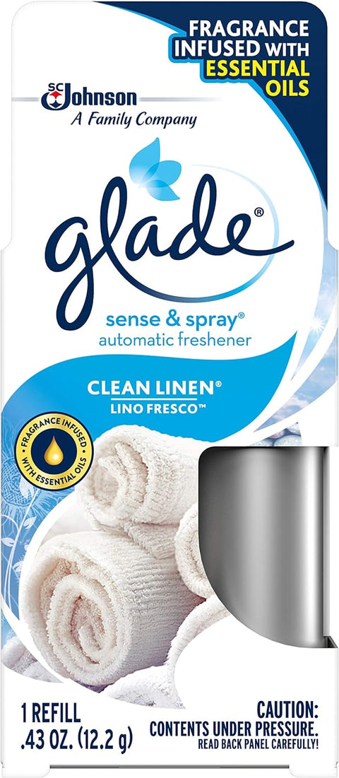 Glade Sense & Spray Clean Linen (6 Pack)