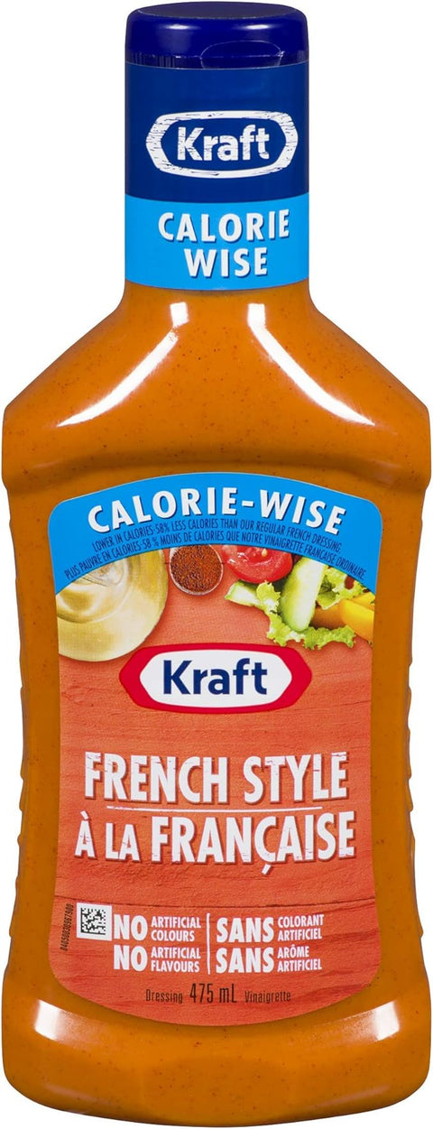 Kraft Dressing Creamy French - Pack Of 10, Size: 475Ml - Stocked Cases