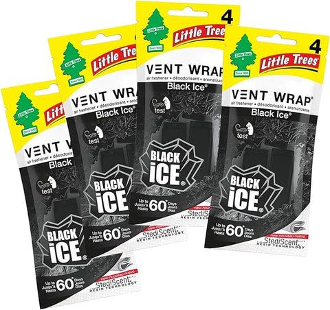 Little Tree Vent Wrap Driven Blade Spinner Black Out (24 Pack)