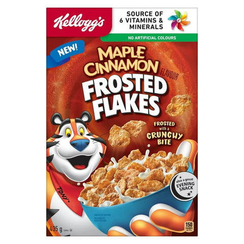 Kellogg's Cereal Frosted Flakes Maple Cinnamon (16X435G)