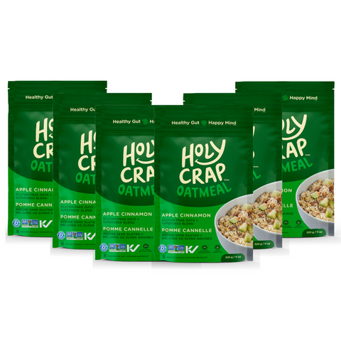 Holy Crap Superseeds Apple & Cinnamon - 12 Packs, 255G Each - Stocked Cases