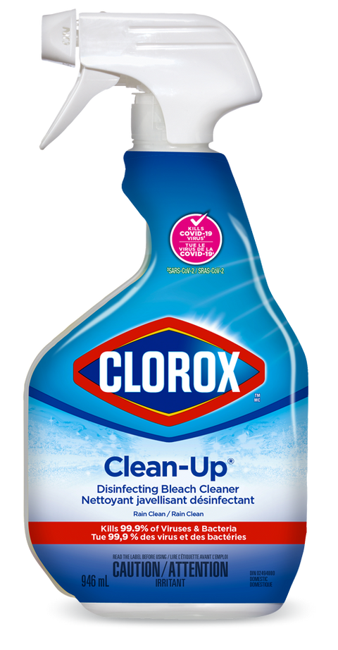 Clorox Clean Up Disinfecting Bleach Cleaner - Fresh Scent (9 X 946Ml) - Stocked Cases