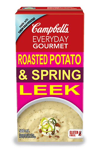 Campbell'S Soup Roasted Potato & Leek - 8 Cans, 500Ml Each - Stocked Cases