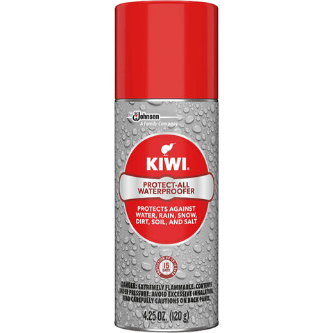 Kiwi Protect All Aerosol - 12 Cans, 120G Each - Stocked Cases