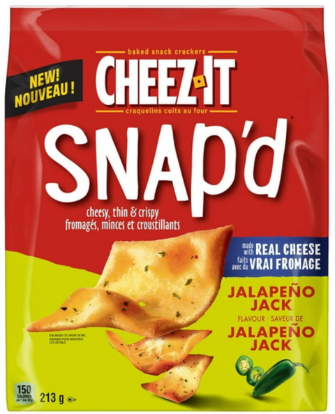 Cheez-It Snack Snap'D Jalapeno - (6 x 213G)
