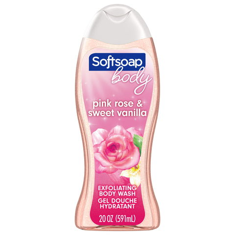 Soft Soap Body Wash Rose & Vanilla (4 X 591ML)