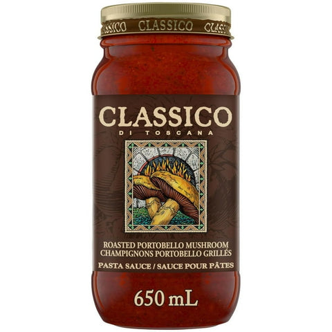 Classico Pasta Sauce Mushroom Portobello (12 X 650ML)