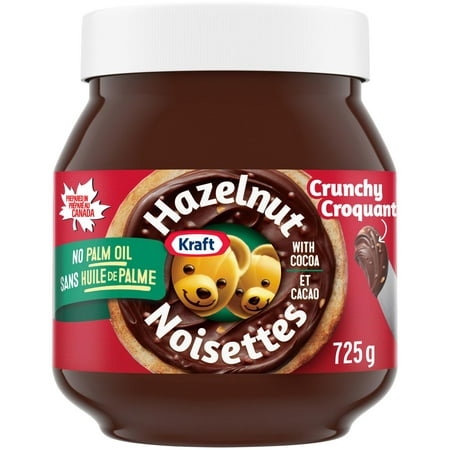 Kraft Spread Hazelnut With Cocoa Smooth - 6 Jars, 725G Each - Stocked Cases