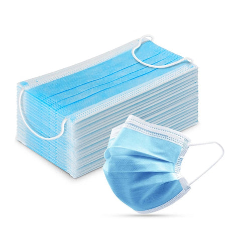 Disposable Face Mask - 40 Boxes, 50 Masks Each - Stocked Cases