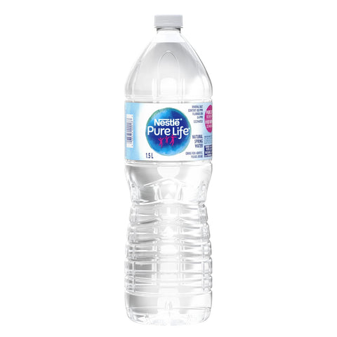 Pure Life Water - 12 Bottles, 1.5L Each