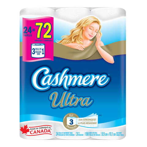 Cashmere Bathroom Tissue Ultra Tr 8=24 (6X8'S) - Stocked Cases