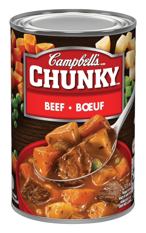 Campbell'S Chunky Beef Soup (24 X 540Ml) - Stocked Cases