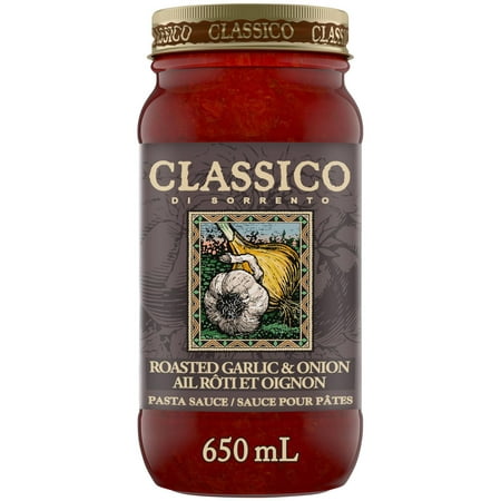 Classico Pasta Sauce Roasted Garlic & Onion - 12 Packs, 650Ml Each - Stocked Cases