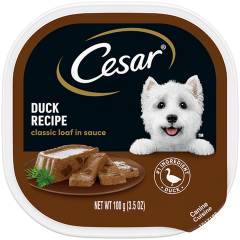 Cesar Wet Dog Food Grain Free - Duck (24X100G) - Stocked Cases