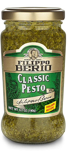Filippo Berio Pesto Green - 6 Packs, 190G Each - Stocked Cases
