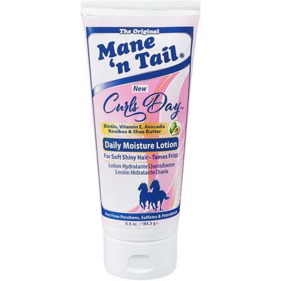 Mane & Tail Lotion Curls Day Daily Moisture - 6 Packs, 1.84.3G Each - Stocked Cases