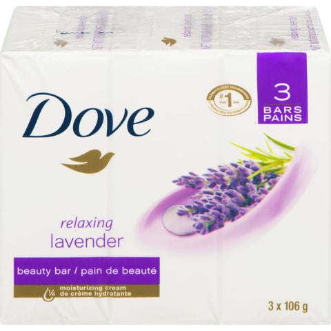 Dove Bar Soap Lavender - 24 Bars, 212G Each - Stocked Cases