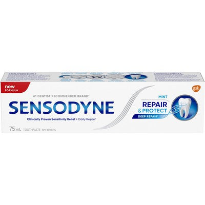 Sensodyne Toothpaste Repair & Protect Fresh - 12 Packs, 75Ml Each