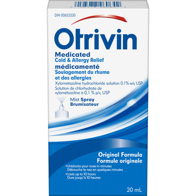 Otrivin Complete (4X6X20Ml) - 6 Packs, 20Ml Each - Stocked Cases