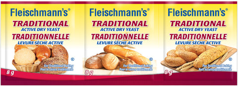 Fleischmann'S Yeast Traditional - 12 Pack - Stocked Cases
