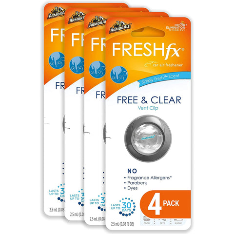 Armor All Air Freshener H/Dif Simply Fresh - 24 Pack - Stocked Cases