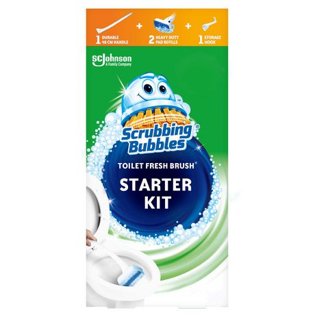Scrubbing Bubbles Toilet Fresh Brush Starter Kit 5 Pack 1'S